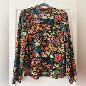 H&M Multicolor Floral Blouse